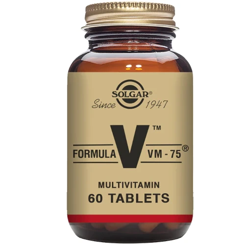 Мультивитамины и растительные добавки Solgar Formula VM-75, 90 табл