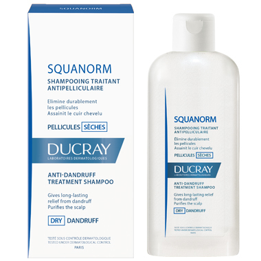 Шампунь от сухой перхоти Ducray Squanorm Dry dandruff, 200 мл