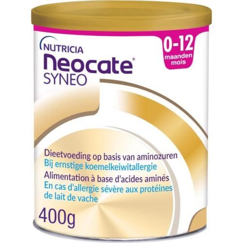 Сухая детская смесь при аллергии на молоко Nutricia Neocate Syneo 400гр