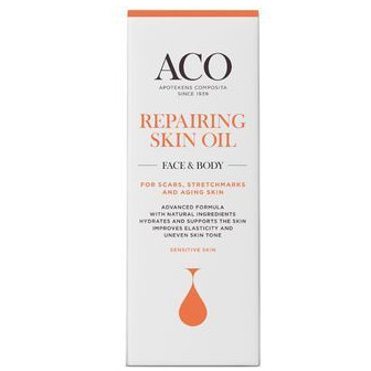 Сухое масло от шрамов и растяжек ACO Repairing Skin Oil, 75 мл