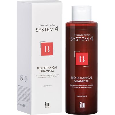 Мягкий шампунь от выпадения волос System 4 Bio Botanical Shampoo 250 мл
