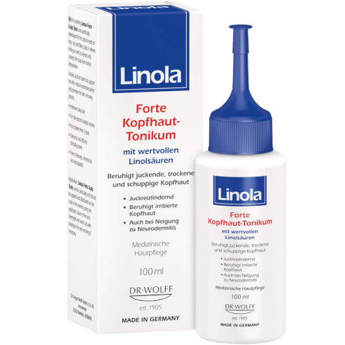 Тоник для сухой и зудящей кожи головы Linola Forte Kopfhaut-Tonikum, 100 мл