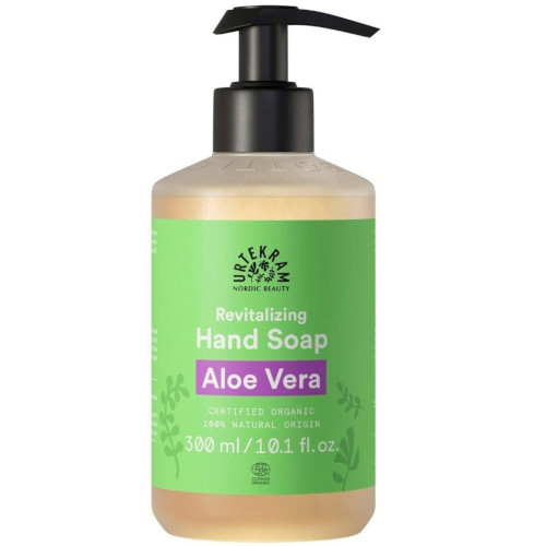 Натуральное жидкое мыло алое вера Urtekram Aloe vera hand soap organic, 300 мл