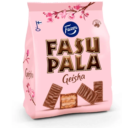 Вафли в шоколад Fazer Fasupala Geisha 175 гр