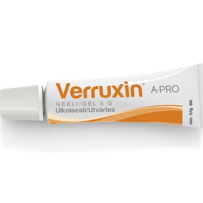 Средство от бородавок и папилом Verruxin geeli 5 g