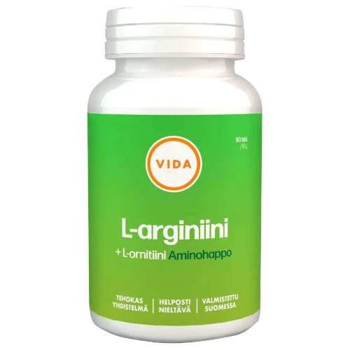 L-аргинин и L-орнитин Vida Arginine-Ornithine, 90 табл