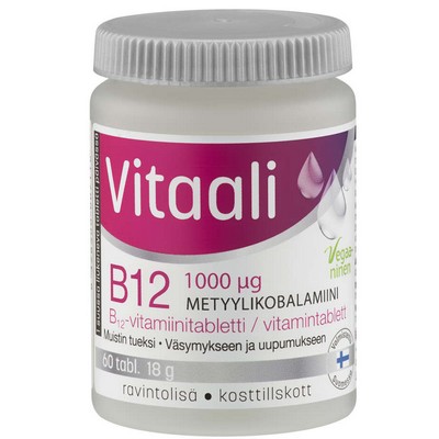 Витамин B12 Vitaali B12, 60 таблеток