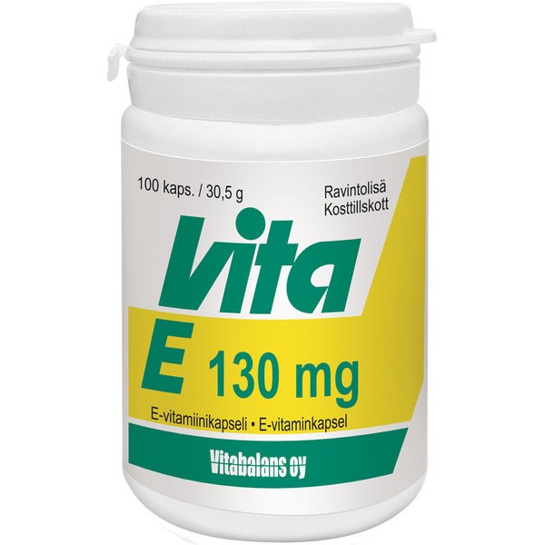 Витамин Е Vita E 130 mg 100 капсул