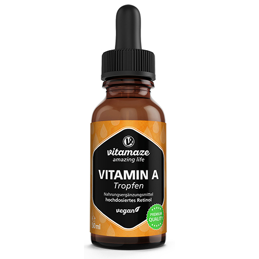 Витамин А в каплях Vitamaze VITAMIN A 500 µg, 50 мл