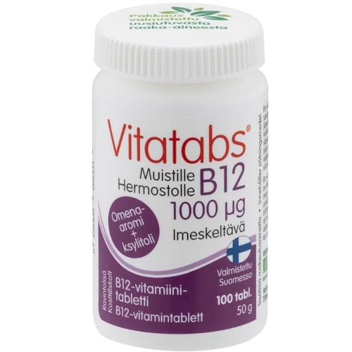 Витамин Б12 Vitatabs B12 1000 mikrog, 100 табл