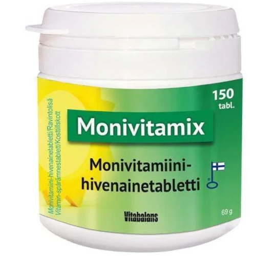 Витаминно-минеральный комплекс Vitabalans Monivitamix, 150 табл без йода