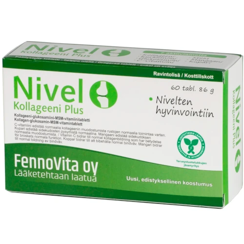 Витамины для суставов Fennovita Nivel kollageeni Plus 60 капс