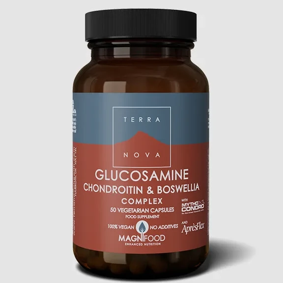 Витамины для суставов Terranova Glucosamin, Chondroitin & Boswellia Complex 50 капс