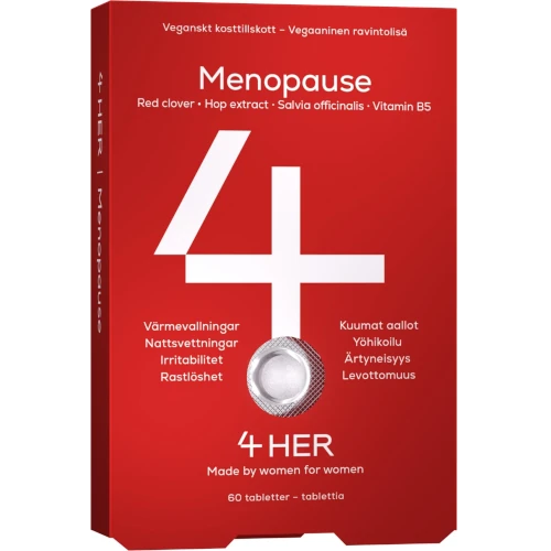 Витамины для женщин при менопаузе (климаксе) 4Her Menopause 60 табл