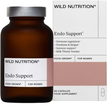 Эндо комплекс для женщин Wild Nutrition Food-Grown Endo Complex - Endometrioosi, 90 капс
