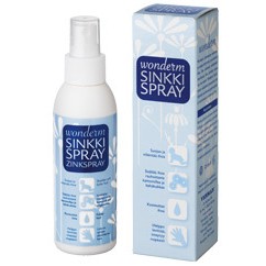 Спрей с цинком от раздражения кожи Wonderm Sinkkispray 125 мл