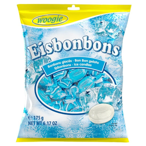 Освежающая карамель Woogie Eisbonbons 175 гр