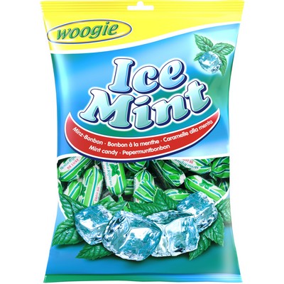 Мятные конфеты Woogie ice mints 170 гр