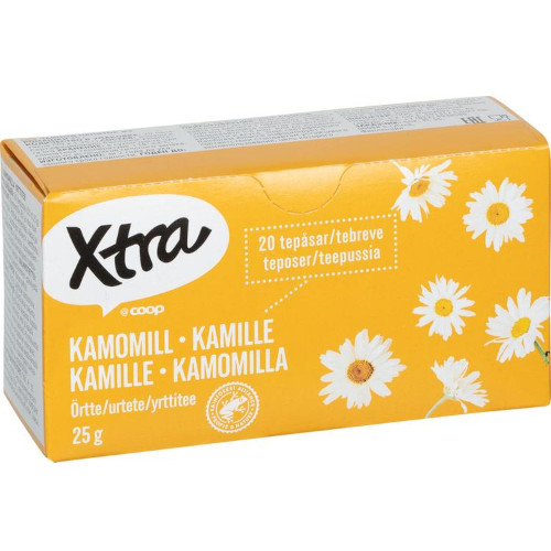 Ромашковый чай X-tra Kamomillatee, 20 пак