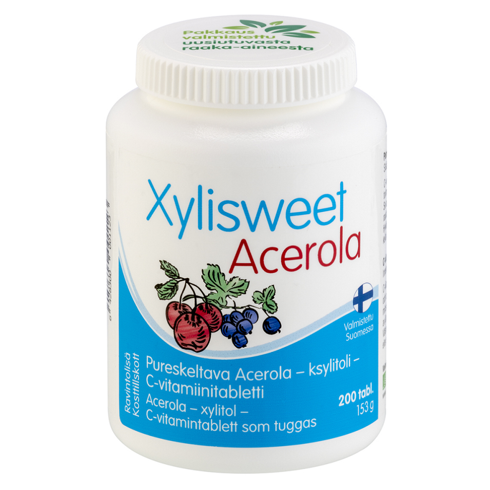 Ксилит и витамин С Xylisweet Acerola, 210 табл