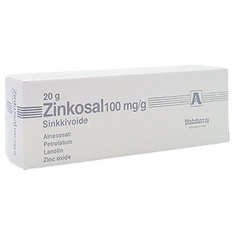 Цинковый крем Zinkosal sinkkivoide, 20 гр