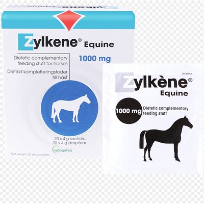 Успокоительное для лошадей ZYLKÉNE (Зилкен) EQUINE 1000 МГ 20 Х 4 Г саше